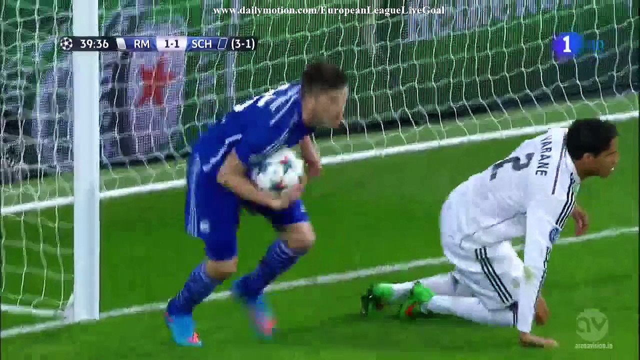 Klaas Jan Huntelaar 1:2 | Real Madrid - Schalke 04 10.03.2015 HD