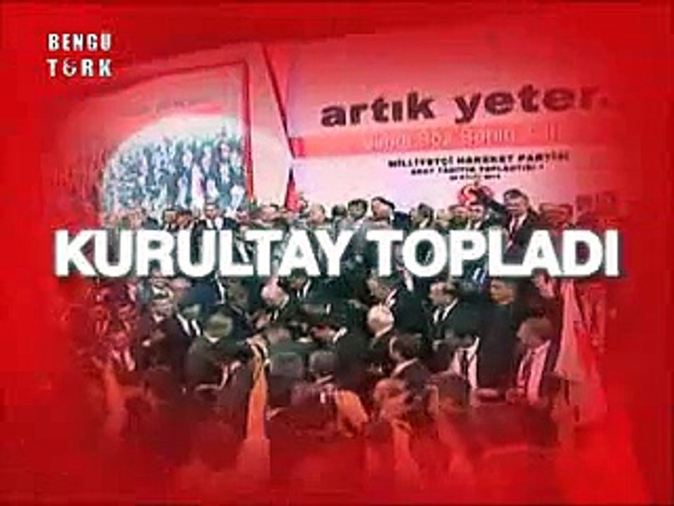 TÜRK MİLLETİ 'KURULTAY'A YÜRÜYOR