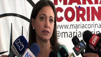 María Corina Machado: "Maduro hace lo que le da la gana"