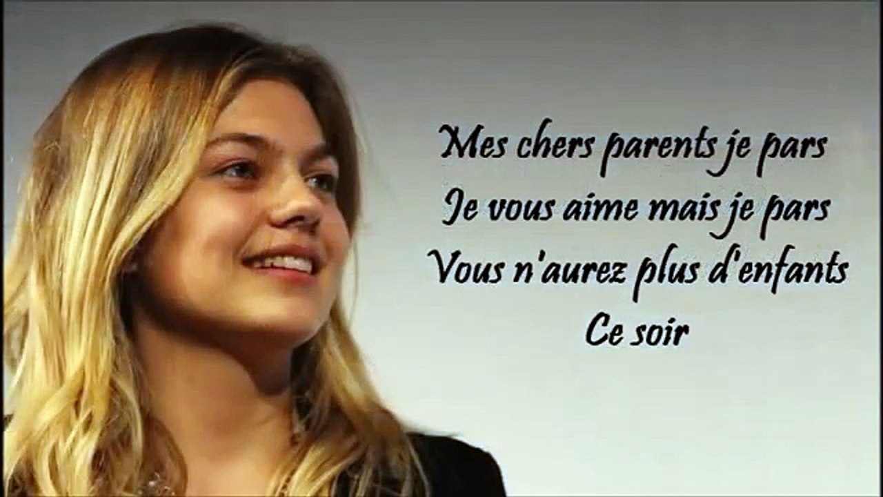 Louane - Je vole (paroles)