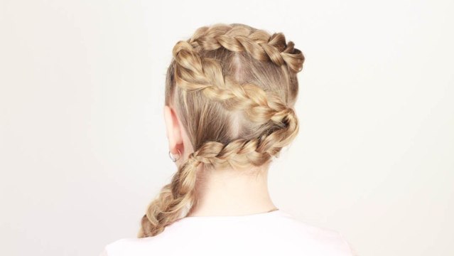 Детская прическа за 10 минут. 10 Minutes Children's Hairstyle