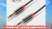 2 Pack(3.3 Feet / 1.0 Meter)- 3.5mm Male To Male Stereo Auxiliary Aux Audio Cable -Gold Plated