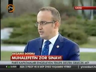 İstanbul Milletvekili Bülent Turan Parti Kapatma İddiları ve AKParti'nin Teklifini Değerlendirdi