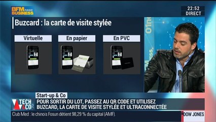 Start-up & Co: Buzcard, la carte de visite stylée et ultraconnectée - 10/03