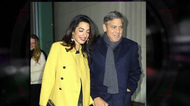 George y Amal Clooney se acoplan a Nueva York con una cita en un restaurante japonés