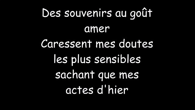 Kendji Girac - Elle m'a aimé - Paroles