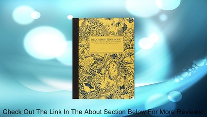 Under the Sea Decomposition Book: College-Ruled Composition Notebook With 100% Post-Consumer-Waste Recycled Pages [Stationery] Review
