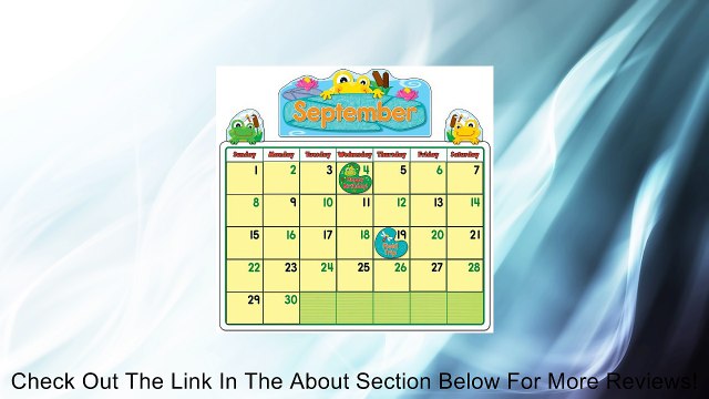 Carson Dellosa Funky Frogs Calendar (110205) Review