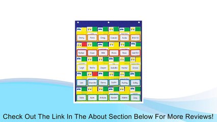 Carson Dellosa Classroom Management Pocket Chart (158040) Review