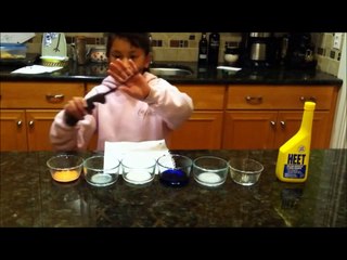 5th grade science project rainbow flame