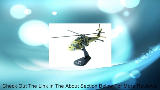 UH-60 Blackhawk diecast 1:72 helicopter model (Amercom HY-3) Review