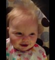 Cute Little Girl Can't Stop Giggling at Static Electricity