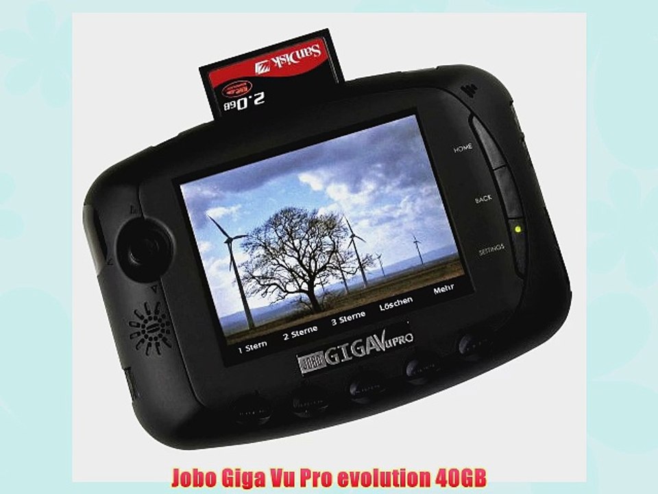 Jobo Giga Vu Pro evolution 40GB