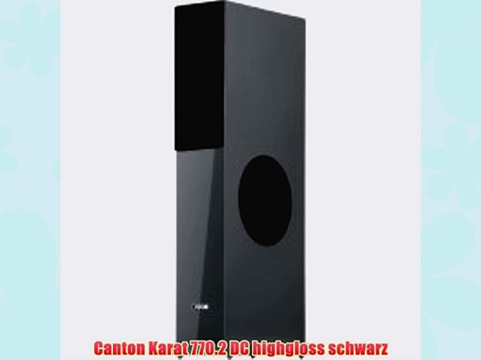 Canton karat 770.2 dc highgloss schwarz