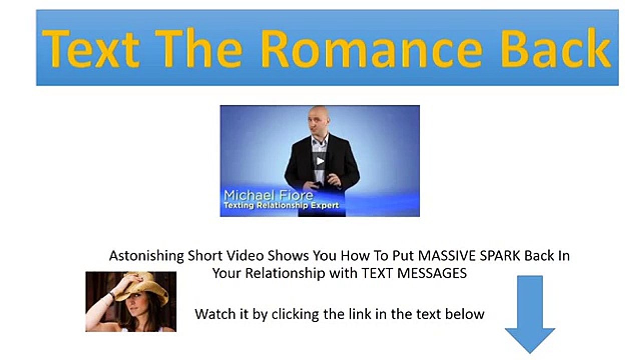 Text The Romance Back