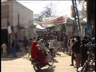 کمالیہ میں واٹر سپلائی لائن پھٹنے کے خلاف تاجروں کی ہڑتال