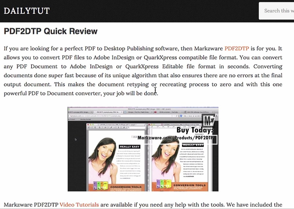 Markzware PDF2DTP Coupon Code