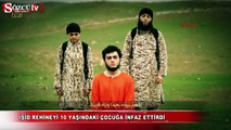 IŞİD rehineyi 10 yaşındaki çocuğa infaz ettirdi