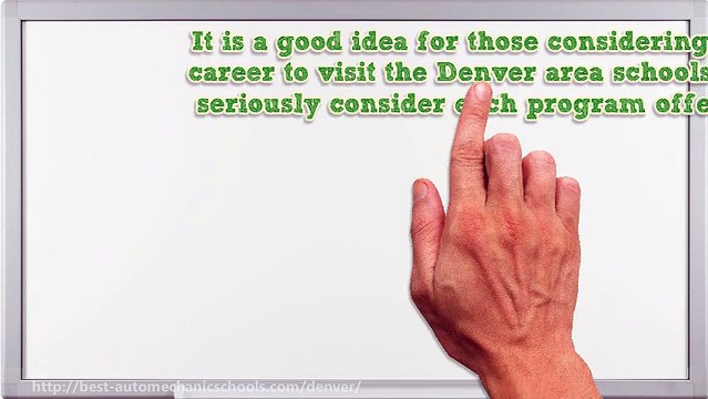 Auto Mechanic Schools in Denver CO