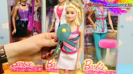 Barbie Tennis Player Doll / Barbie Tenisistka - Barbie Carrers / Kariera Barbie - CFR04 CFR03