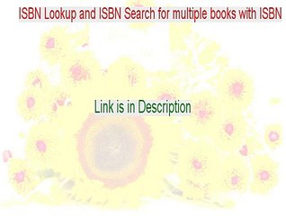 ISBN Lookup and ISBN Search for multiple books with ISBN Keygen (Download Now 2015)