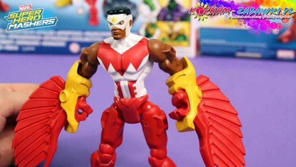 Falcon - Super Hero Mashers - Marvel - Hasbro - A7707 A6833 - Recenzja
