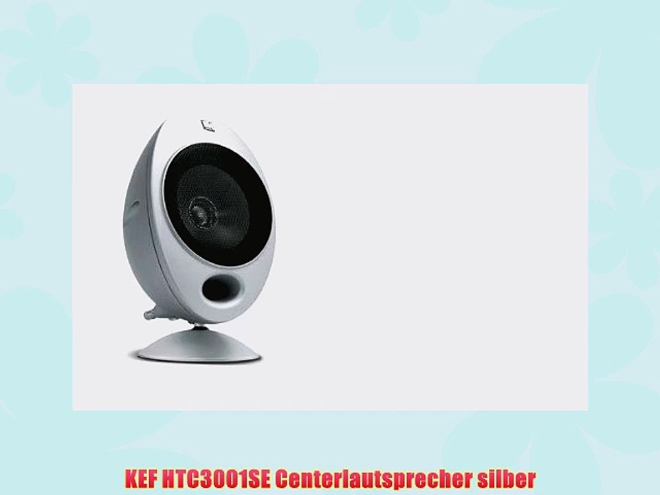 KEF HTC3001SE Centerlautsprecher silber