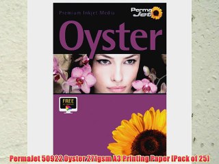 PermaJet 50922 Oyster 271gsm A3 Printing Paper [Pack of 25]