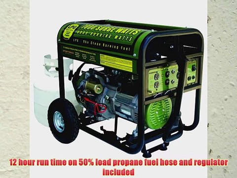Sportsman GEN7000LP 7000 Watt 13 HP OVH Propane Powered Portable Generator With Electric Start
