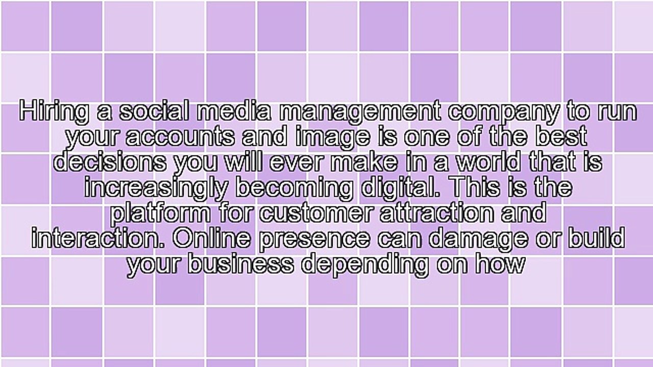 Merits Of A Social Media Management Company