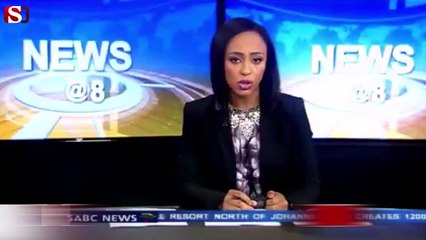 Muhabir canlı yayında soyguna uğradı