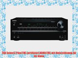 Onkyo TX-NR609 7.2 AV-Receiver (THX 4K Upscaling Audio-Streaming iPhone/iPod ?ber USB) schwarz