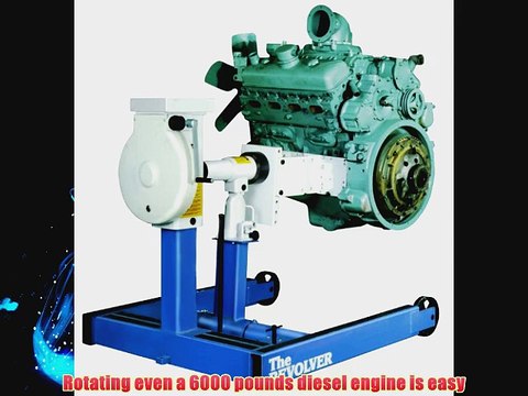 OTC 1750A 6000 lbs. Revolver Diesel Engine Stand with Universal Adapter