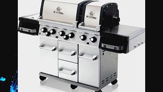 BroilKing 957644 Imperial XL Liquid Propane Gas Grill with Side Burner and Rear Rotisserie