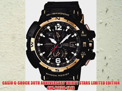 CASIO G-SHOCK 30TH ANNIVERSARY THIRTY STARS LIMITED EDITION GW-A1130-1AJR