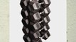 Body Solid SDRS900 80-100-Pound Rubber Hex Dumbbell Set
