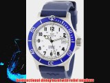 Glycine Men's 3908-14B-D8 Combat Sub Automatic White Dial on Rubber Strap