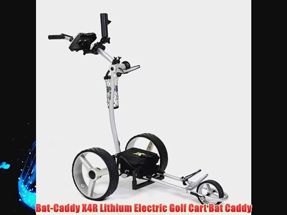 Bat-Caddy X4R Lithium Electric Golf Cart Bat Caddy