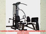 Body Solid Fusion F500-FLP Home Gym with Leg Press/310 lb stack