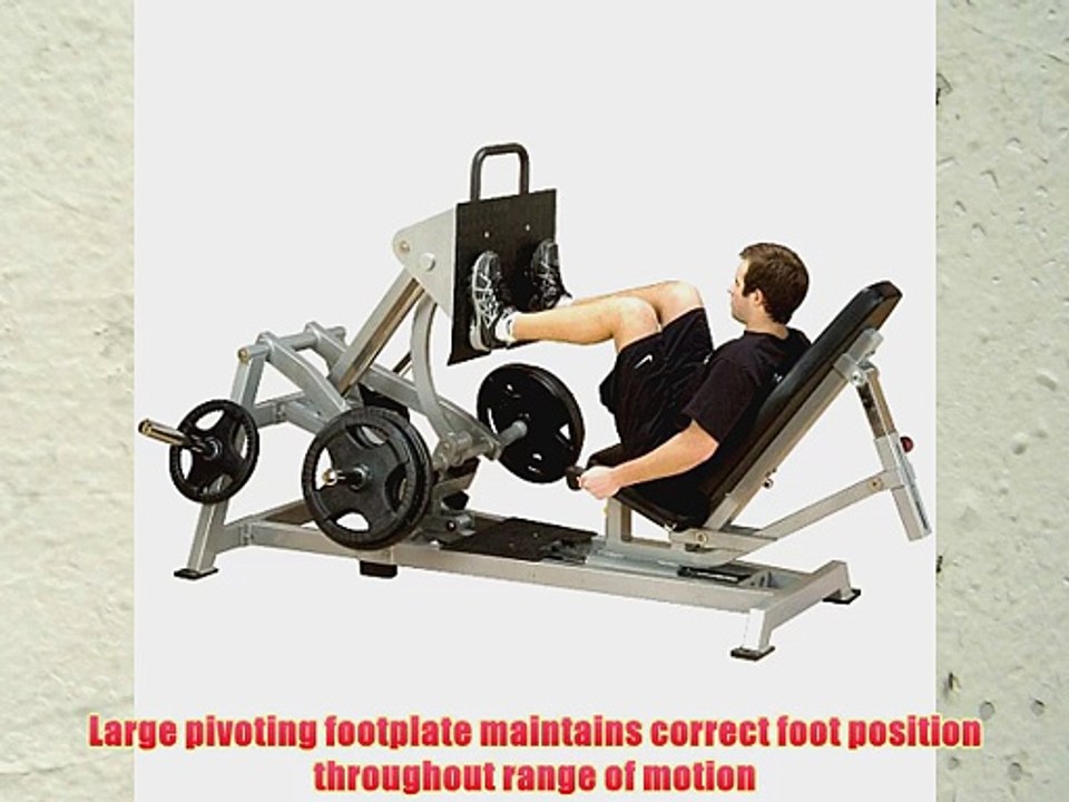 Body-Solid LVLP Leverage Horizontal Leg Press