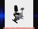 Life Fitness LifeCycle 9500HR Recumbent Exercise Bike