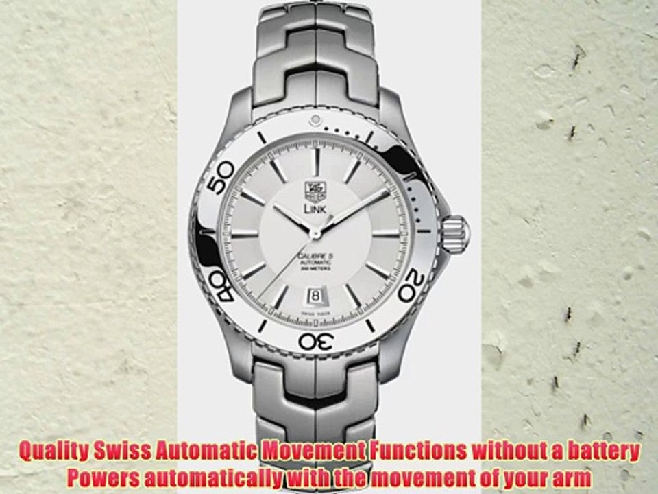 TAG Heuer Men's WJ201B.BA0591 Link Caliber 5 Automatic Watch