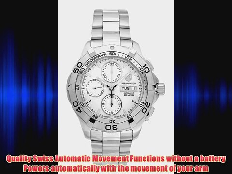TAG Heuer Men's CAF2011.BA0815 Aquaracer Automatic Chronograph Stainless Steel Watch