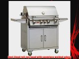 Bull Outdoor Products BBQ 44001 Angus 75000 BTU Grill with Cart Natural Gas