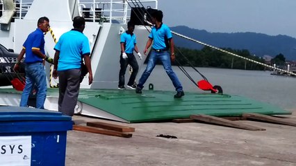 Ferry-Car loading