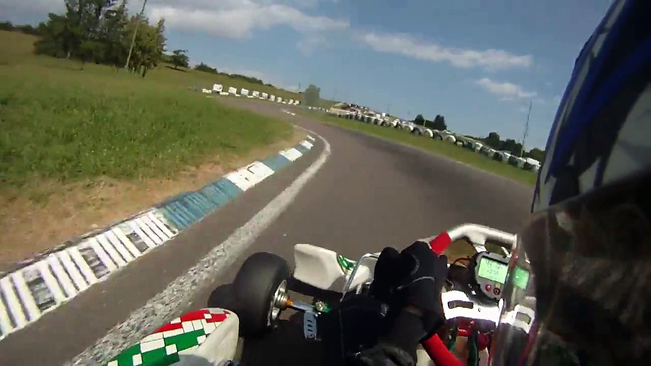 Roulage Pusey le 04-08-13 avec le kart de Sylvain Run 1 (720p)