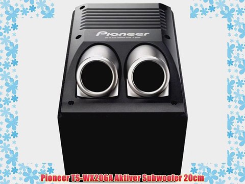 Pioneer TS-WX206A Aktiver Subwoofer 20cm