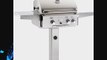 American Outdoor Grill 24 Inch Natural Gas Grill with Rotisserie On In-Ground Post