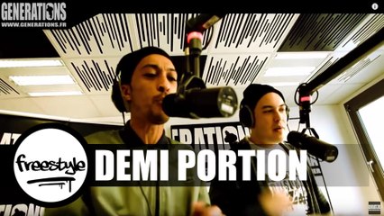 Demi Portion - Freestyle (Live des studios de Generations)