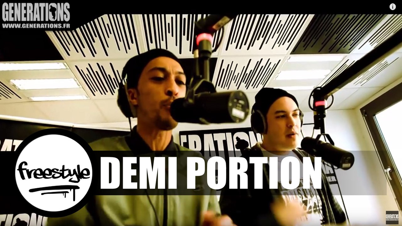 Demi Portion - Freestyle (Live des studios de Generations)